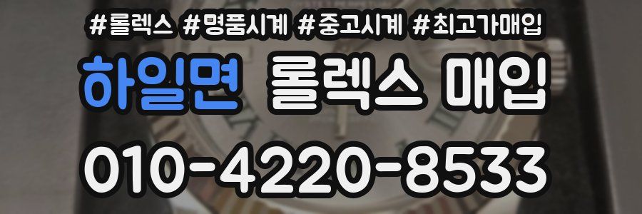 하일면 롤렉스 매입