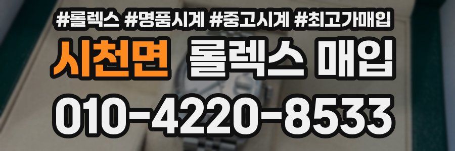 시천면 롤렉스 매입