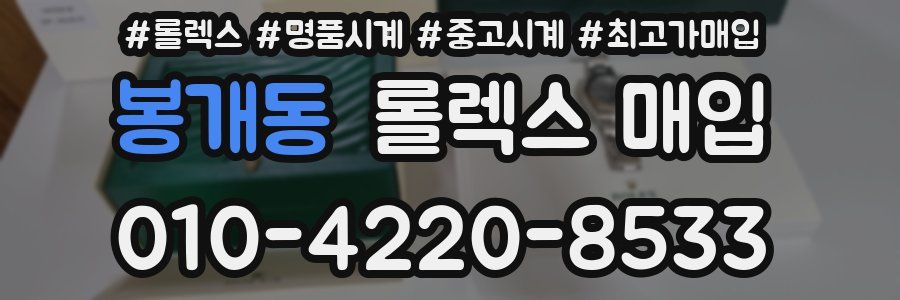 봉개동 롤렉스 매입