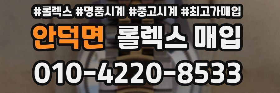 안덕면 롤렉스 매입