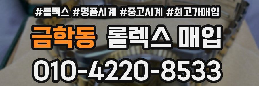 금학동 롤렉스 매입