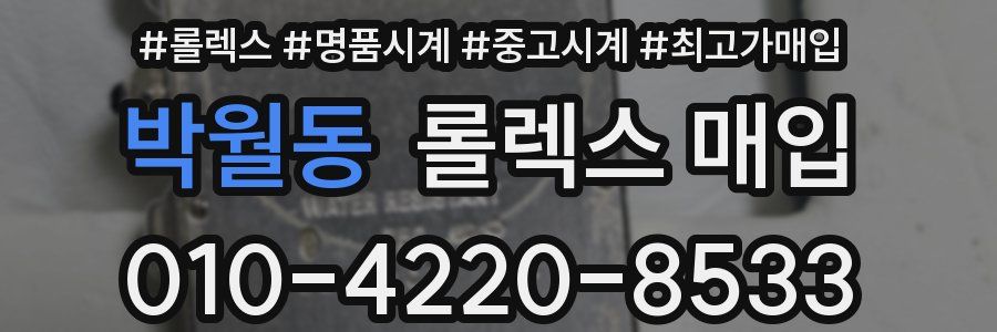 박월동 롤렉스 매입