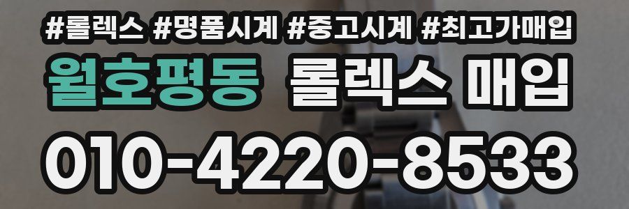 월호평동 롤렉스 매입