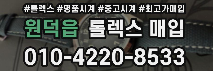 원덕읍 롤렉스 매입
