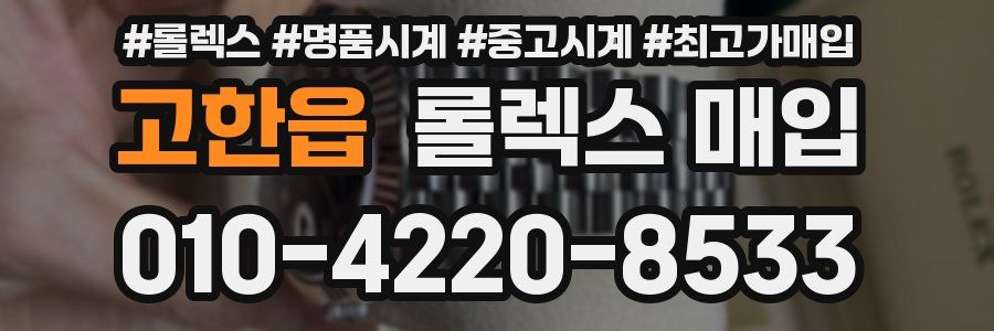 고한읍 롤렉스 매입