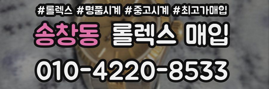 송창동 롤렉스 매입