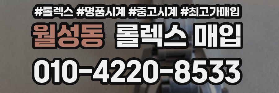 월성동 롤렉스 매입