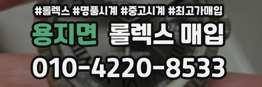 용지면 롤렉스 매입