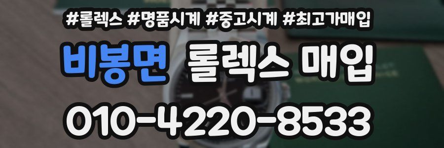 비봉면 롤렉스 매입
