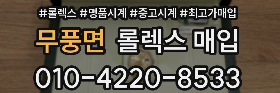 무풍면 롤렉스 매입