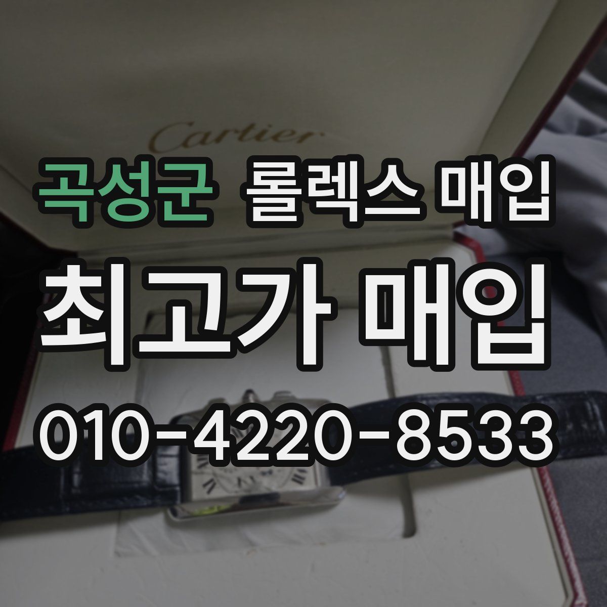 곡성군 롤렉스 매입