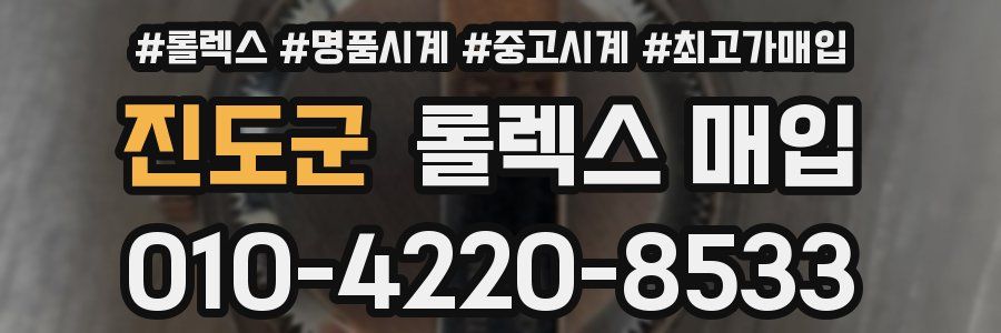 진도군 롤렉스 매입