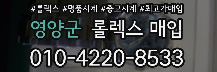 영양군 롤렉스 매입