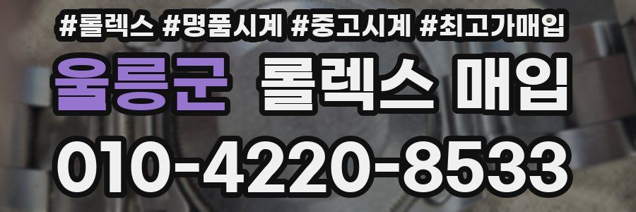울릉군 롤렉스 매입
