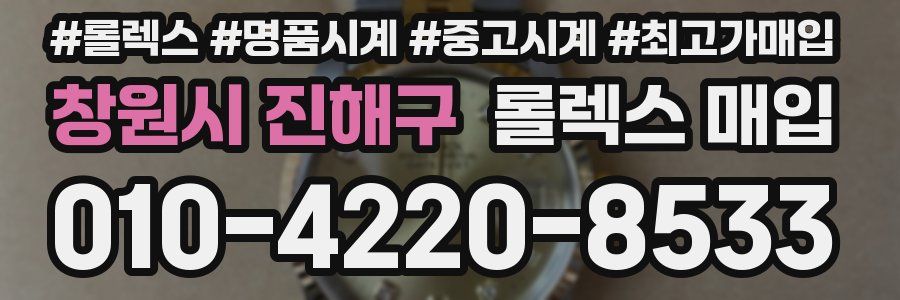 창원시 진해구 롤렉스 매입