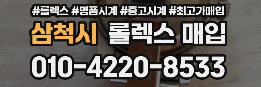 삼척시 롤렉스 매입