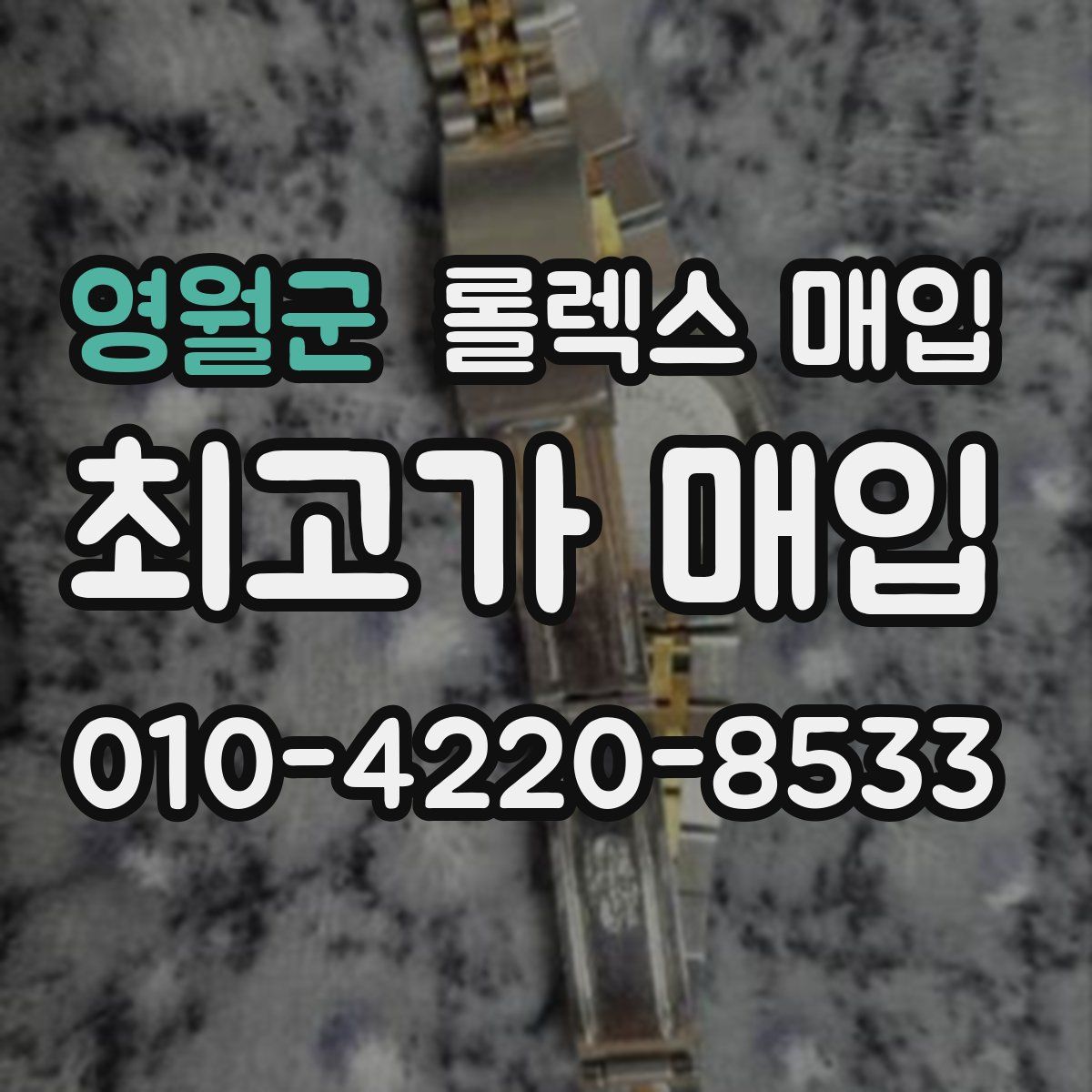 영월군 롤렉스 매입