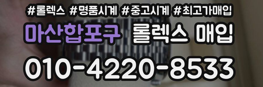 마산합포구 롤렉스 매입