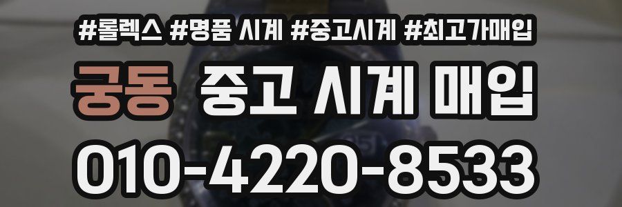 궁동 중고 시계 매입