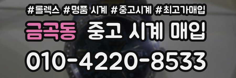 금곡동 중고 시계 매입