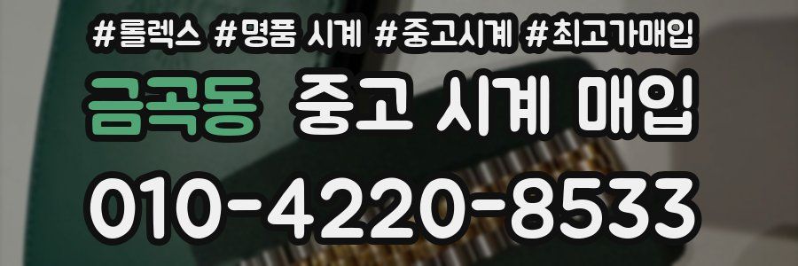 금곡동 중고 시계 매입