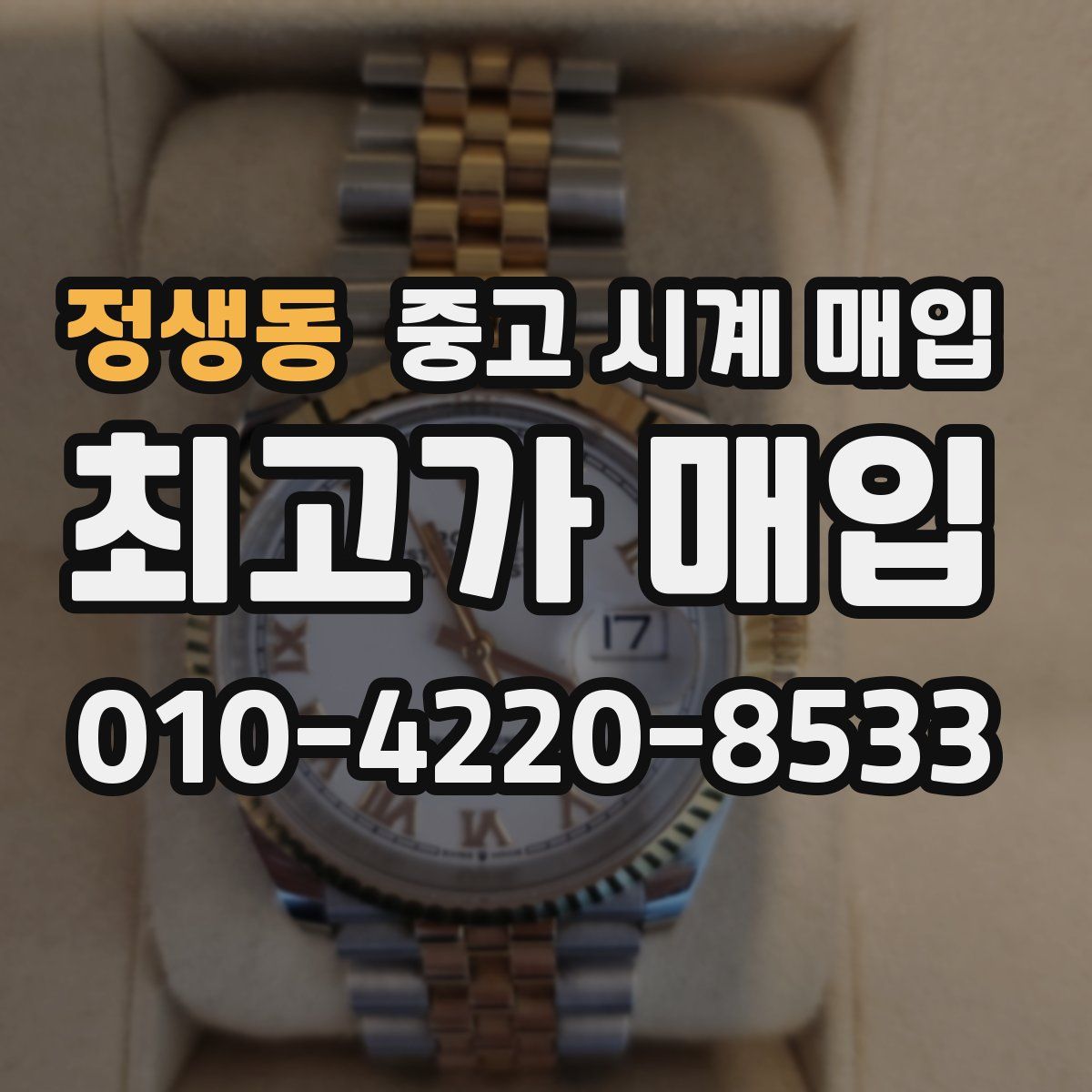 정생동 중고 시계 매입