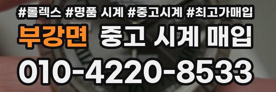 부강면 중고 시계 매입