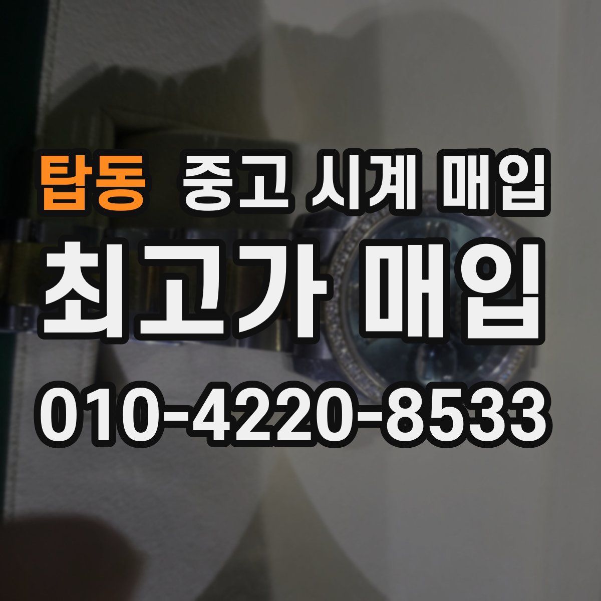 탑동 중고 시계 매입