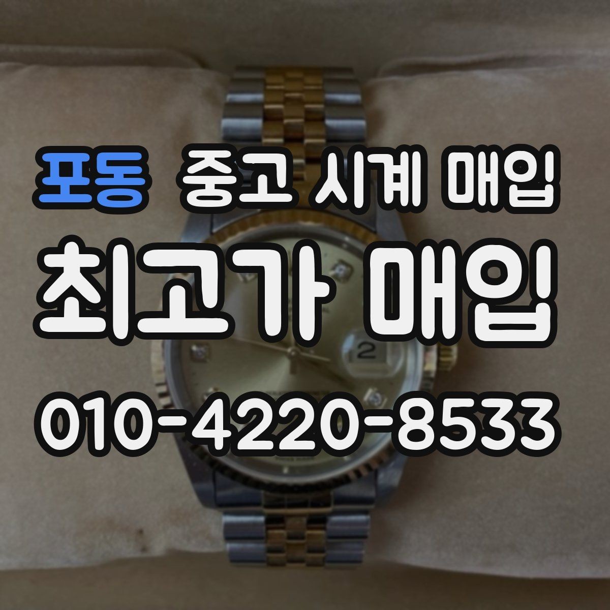 포동 중고 시계 매입 IWC 다이버 워치 시세 포인트 정리