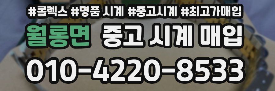 월롱면 중고 시계 매입