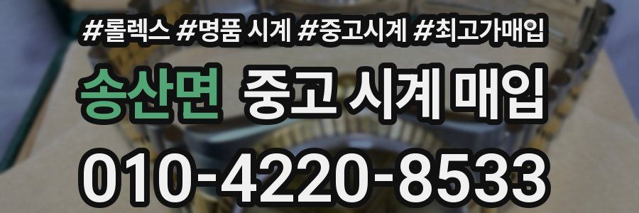 송산면 중고 시계 매입