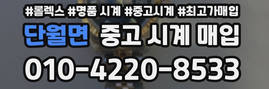 단월면 중고 시계 매입