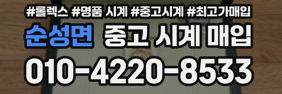 순성면 중고 시계 매입