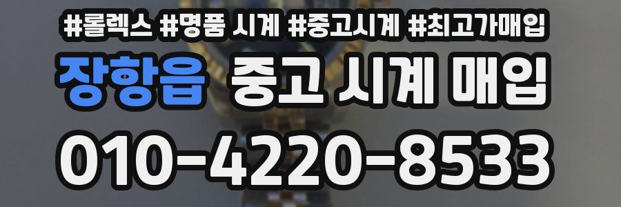 장항읍 중고 시계 매입