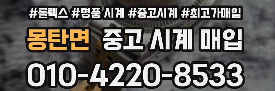 몽탄면 중고 시계 매입
