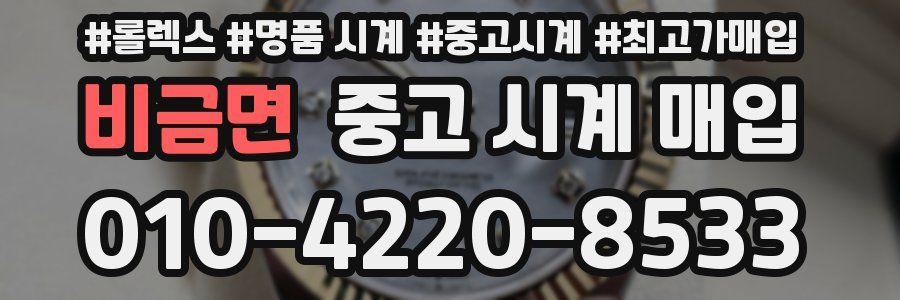 비금면 중고 시계 매입