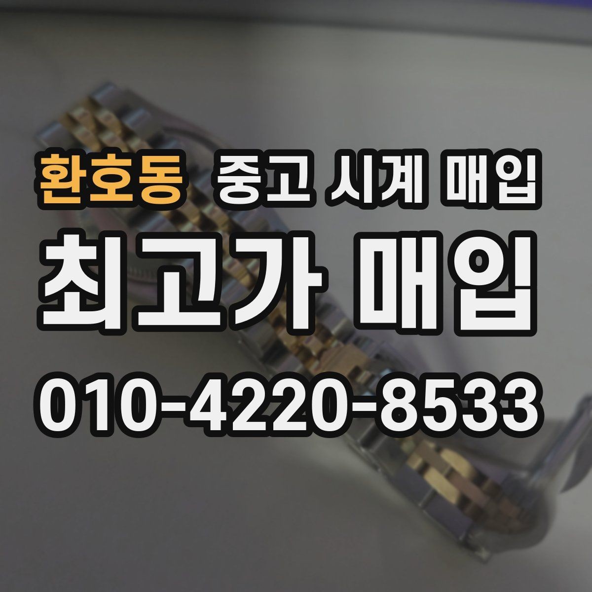 환호동 중고 시계 매입 브랜드별 대표 라인 시세 특징 정리