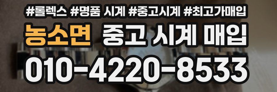 농소면 중고 시계 매입