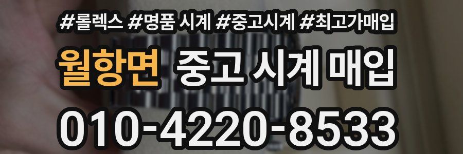 월항면 중고 시계 매입