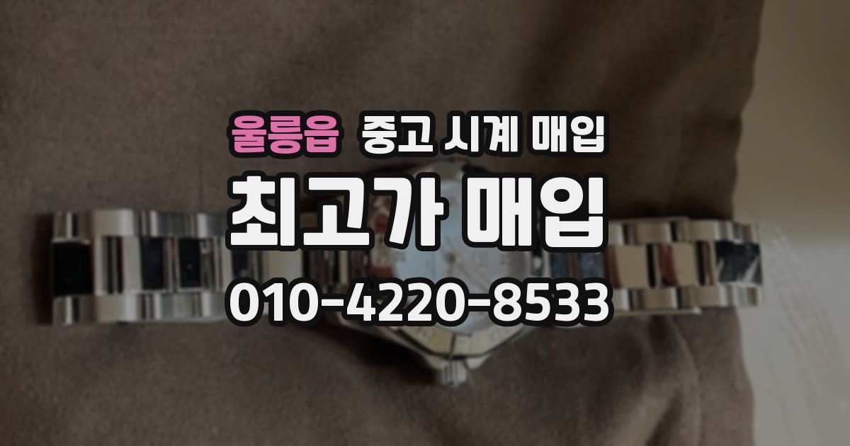 울릉읍 중고 시계 매입