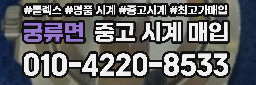 궁류면 중고 시계 매입