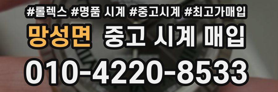 망성면 중고 시계 매입