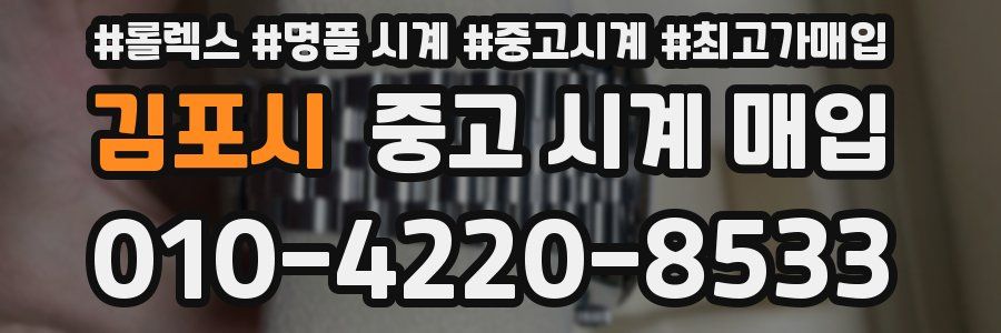 김포시 중고 시계 매입