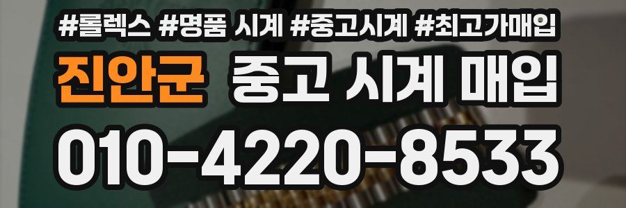 진안군 중고 시계 매입