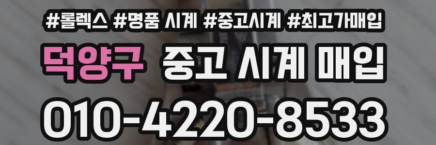 덕양구 중고 시계 매입