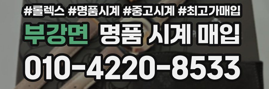 부강면 명품 시계 매입