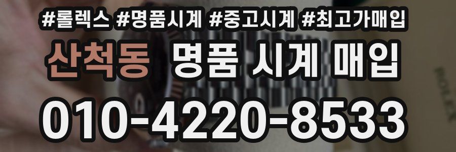 산척동 명품 시계 매입