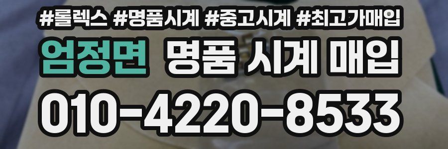 엄정면 명품 시계 매입