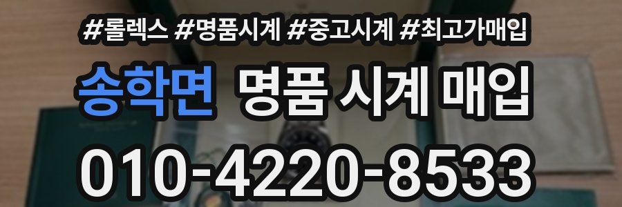 송학면 명품 시계 매입