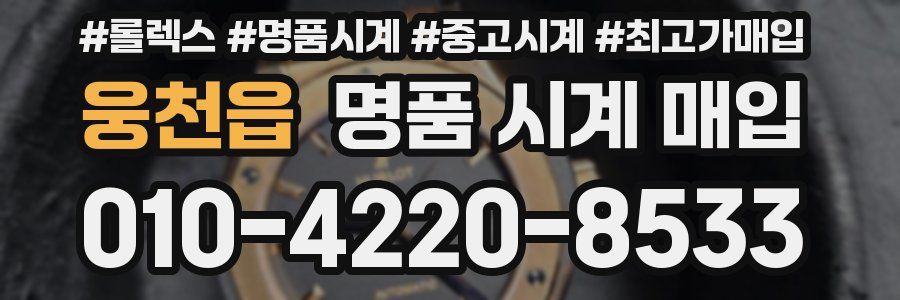 웅천읍 명품 시계 매입